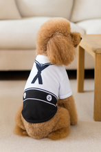 'Sailor Dog' Halloween Costume - Navy Blue Sailor Outfit for Dogs & Cats