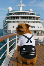 'Sailor Dog' Halloween Costume - Navy Blue Sailor Outfit for Dogs & Cats