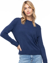 Everyday Cotton Crew in Navy (runs large - order size down)