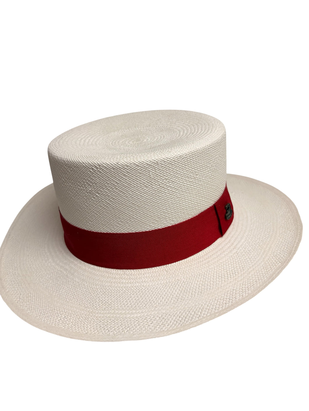 Classic Panama Boaters Unisex Hat in Various Colors with Various Color Bands