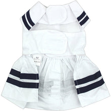 'Sailor Dress' Dog & Cat Shirt – Nautical Pet Apparel, Stylish & Comfortable – White & Blue