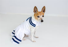 'Sailor Dress' Dog & Cat Shirt – Nautical Pet Apparel, Stylish & Comfortable – White & Blue
