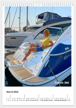 Limited Edition NautiStyles Wall Calendar with Top Binding in 17"x10"