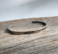 Unisex Maris Sal QUOTE CUFF Silver Engravable Bracelet