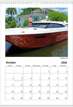 2026 NautiStyles Wall Calendar with Top Binding 17" x 11"