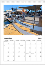 2026 NautiStyles Wall Calendar with Top Binding 17" x 11"