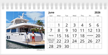 2026 NautiStyles Desk Calendar