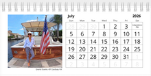 2026 NautiStyles Desk Calendar
