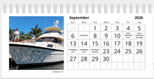 2026 NautiStyles Desk Calendar