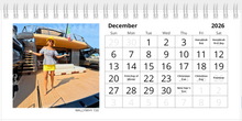 2026 NautiStyles Desk Calendar