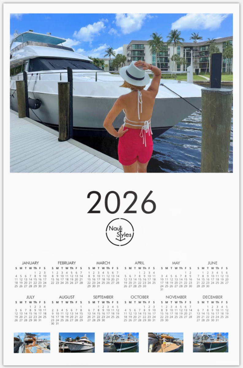 2026 NautiStyles Poster Calendar