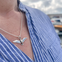 Sterling Silver Seagull Necklace Unisex Maris Sal