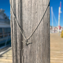 Sterling Silver Seagull Necklace Unisex Maris Sal