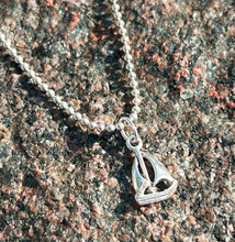 Sterling Silver Sail Boat Necklace Unisex Maris Sal