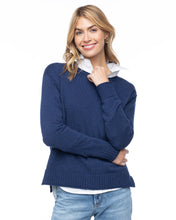 Everyday Cotton Crew in Navy (runs large - order size down)