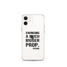 "Swinging a much bigger prop" Clear Case for iPhone® 7, 8, 11, 12, 13, 14, SE
