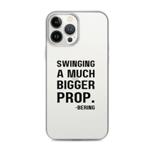 "Swinging a much bigger prop" Clear Case for iPhone®
