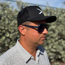 "NAUTI" Navy Frame and Blue Lenses Floating Unisex NIRTECH® Polarized Aviator Sunglasses