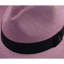 Unisex Classic Panama Hat in White, Beige, Black, Electric Blue, Violet Blue, Yellow, Fuchsia, Green Olive, Lilac, Orange, Pink, Red, Natural and Navy