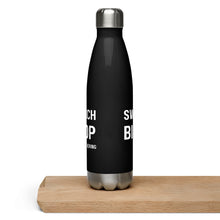 "Swinging a much bigger prop" Stainless Steel Water Bottle in Black