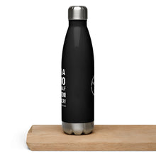 "It's a two and a half person shower" 17 oz. Stainless Steel Water Bottle in Black
