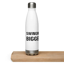 "Swinging a much bigger prop" 17 oz. Stainless Steel Water Bottle in White