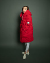 Ladies Scarlet Red Down Jacket from NEBO Canada in Red