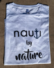 "NAUTI by nature” Ladies' Adult Anchor Sleeveless Top in Pale Pink, Heather Grey, Black and White