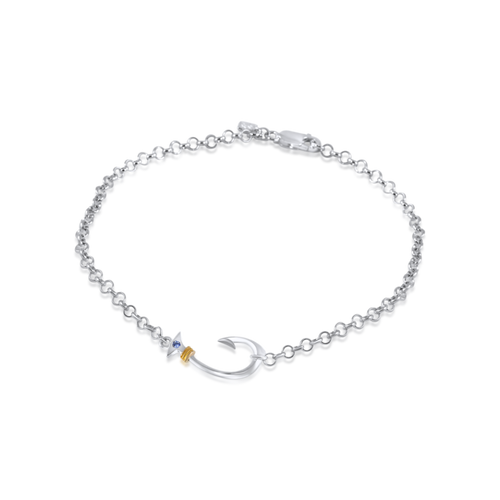 Ladies' Silver Hook Bracelet from Nau-T-Girl