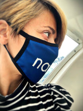 Unisex "NAUTI" 3-layer Reusable Cooling Face Mask with Soft Adjustable Ear Loops & Nose Clip