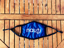 Unisex "NAUTI" 3-layer Reusable Cooling Face Mask with Soft Adjustable Ear Loops & Nose Clip