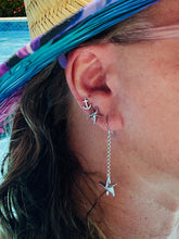 Ladies' Silver Starfish Stud Earrings from Nau-T-Girl