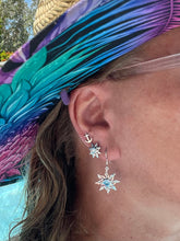Ladies' Silver Sun Dangle Earrings from Nau-T-Girl