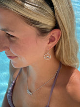 Ladies' Silver Wave Dangle Earrings from Nau-T-Girl