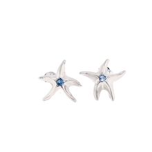 Ladies' Silver Starfish Stud Earrings from Nau-T-Girl