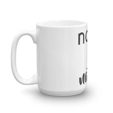 "NAUTI by Nature" 11 oz. or 15 oz. Ceramic Mug in White with black logo