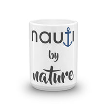 "NAUTI by Nature" 11 oz. or 15 oz. Ceramic Mug in White