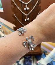 Ladies' Silver Sea Turtle Bypass Bracelet from Nau-T-Girl
