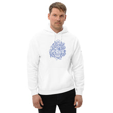 Unisex Limited Edition Nauti Xmas Festive Anchor Hoodie In White