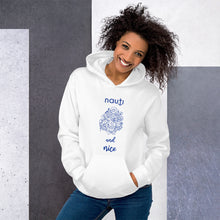 Unisex Limited Edition Nauti Xmas Anchor Hoodie In White
