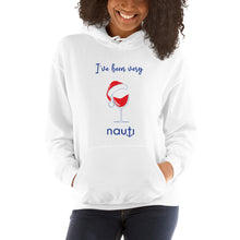 Unisex Limited Edition Nauti Xmas "I've Been Very Nauti" Hoodie In White