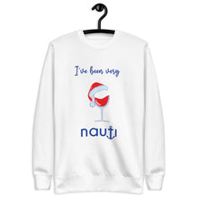 Unisex Limited Edition Nauti Xmas "I've Been Very Nauti" Sweatshirt In White